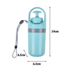 Ramasse-Crottes Portable pour Chien avec Sac – Pince à Déjections, Pelle Hygiénique, Outil de Nettoyage Extérieur