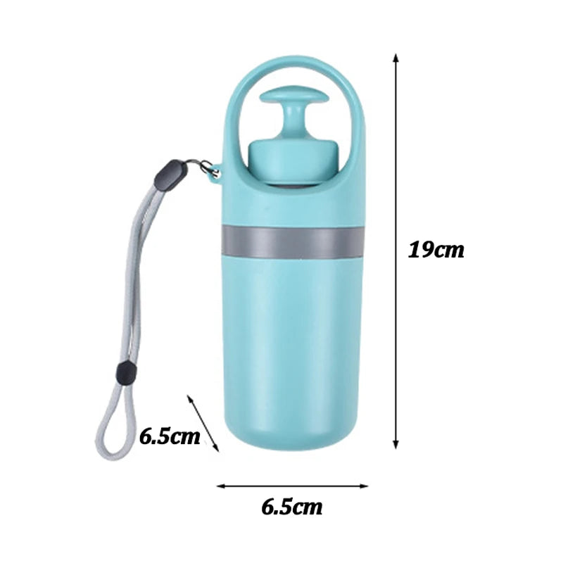 Ramasse-Crottes Portable pour Chien avec Sac – Pince à Déjections, Pelle Hygiénique, Outil de Nettoyage Extérieur