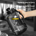 Gourde Sport Grande Capacité 1,8L / 2,8L avec Paille – Portable, Robuste – Idéale Gym, Plein Air
