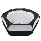 Cage Portable Transparente pour Petits Animaux – Tente Pliable pour Chien, Hamster, Lapin et Cochon d'Inde