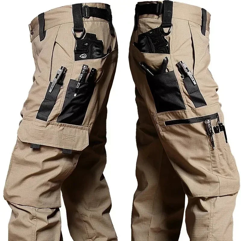 Pantalon Tactique Homme – Cargo Imperméable Randonnée & Chasse