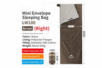 Sac de Couchage Ultra-léger Printemps Été en Coton – Camping, Randonnée, Imperméable, Simple ou Double