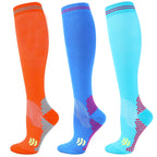 chaussettes de Compression hommes femmes chaussettes pour courir, cyclisme, Football