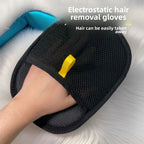 Gants Dépilateurs Efficaces pour Animaux – Brosse Douce Anti-Poils pour Chien et Chat, Nettoyage Canapé et Tapis
