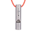 Sifflet en Titane – Survie & Urgence avec Cordon, Sport & Randonnée