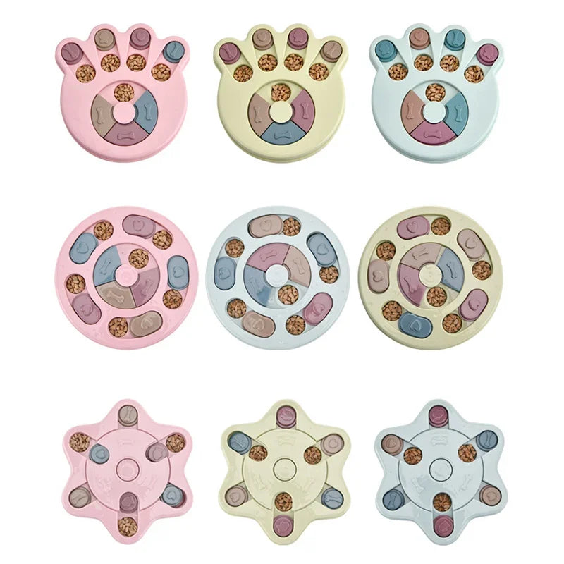 Jouet Distributeur Interactif pour Chien et Chat – Gamelle Anti-Glouton