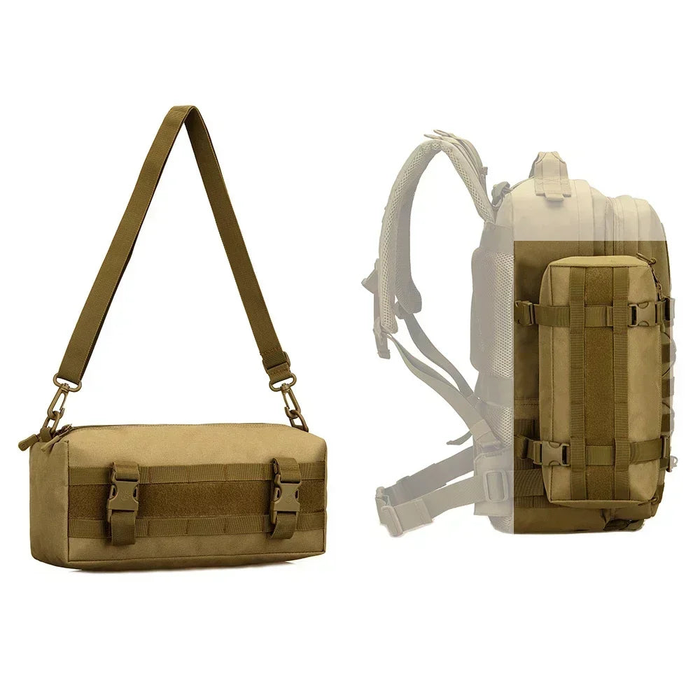 Poche Tactique MOLLE Multifonction 5L – Grande Capacité | Camping, Randonnée, Voyage, Pêche