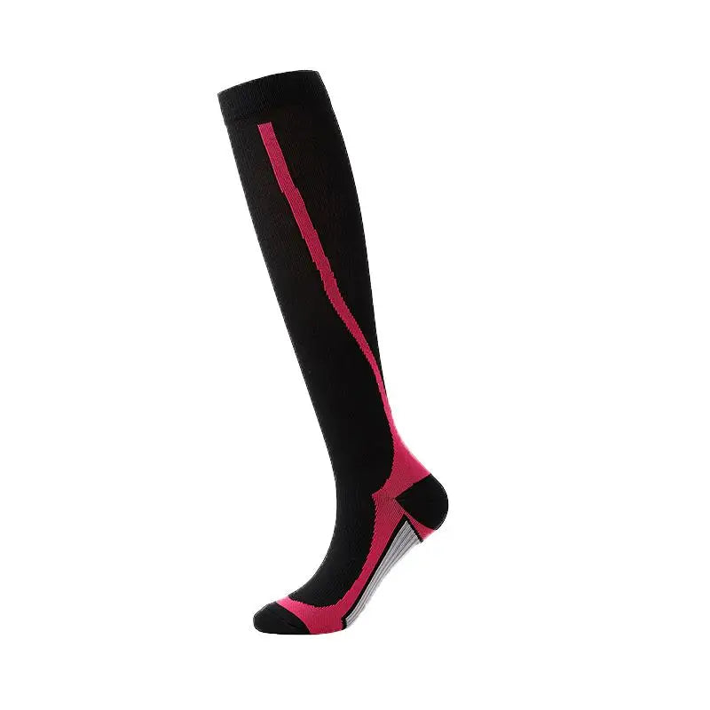 Chaussettes de Compression pour Course à Pied, Cyclisme, Football, Varices, 20-30mmhg