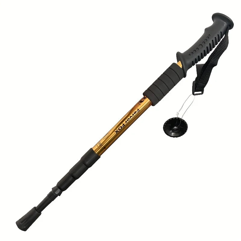 Bâton de Randonnée Léger Réglable 4 Hauteurs – Poignée Antidérapante – Indispensable pour le Trekking
