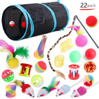 Jouets pour Chats – Tunnel de Jeu, Balles, Souris et Poisson Simulation