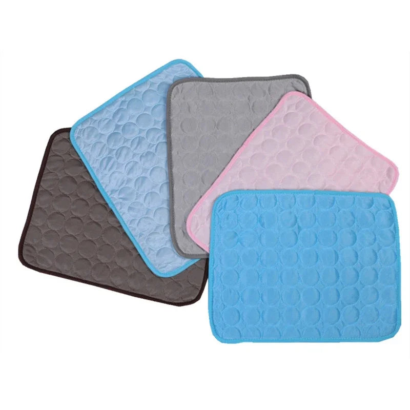 Tapis Rafraîchissant Été pour Chat et Chiot – Couverture Respirante en Maille pour Animaux, Chaton, Lit et Accessoires