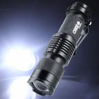 Lampe Tactique pour Casque FAST – Stroboscope/Lumière Constante, Zoom Télescopique, Survie & Sécurité, Éclairage Portable Outdoor Chasse