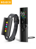 ROJECO Collier de Dressage pour Chien avec Télécommande 500m – IP67 Imperméable, Collier Électrique Anti-Aboiement