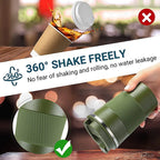 Mug Thermos Isotherme en Inox 380/510 ml – Tasse de Voyage pour Café, Sports Outdoor, Chaud & Froid