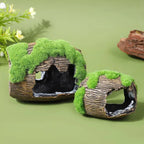 Grotte Cachette pour Aquarium – Décoration Paysagère, Abri Poisson, Ornement Résine, Accessoires Aquarium