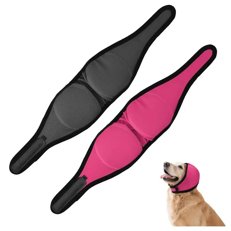 Cagoule de Toilettage pour Chien – Bonnet Calmant, Protège-Oreilles Anti-Griffures & Réduction du Bruit – Bain & Séchage