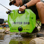 Réservoir d'Eau de Camping 8L – Poche Portable Pliable avec Robinet pour Randonnée et Outdoor
