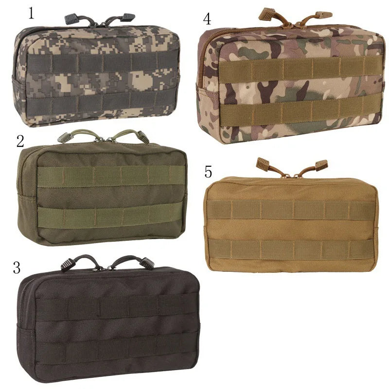 Sac à Outils Tactical Molle EDC – Pochette de Chasse, Pêche, Camping & Organisateur de Ceinture EMT