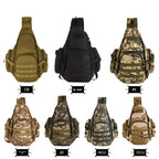 Sac à Dos Tactique 20-35L – Sling Bag Imperméable Molle pour Ordinateur 14", Randonnée, Camping et Chasse