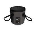 Seau Pliable Ultra-Léger 12L – Camping, Randonnée, Pêche, Lavage – Compact et Polyvalent