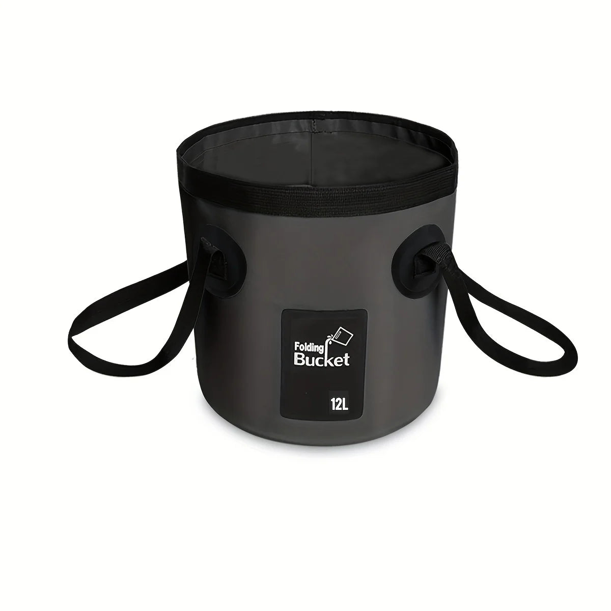 Seau Pliable Ultra-Léger 12L – Camping, Randonnée, Pêche, Lavage – Compact et Polyvalent