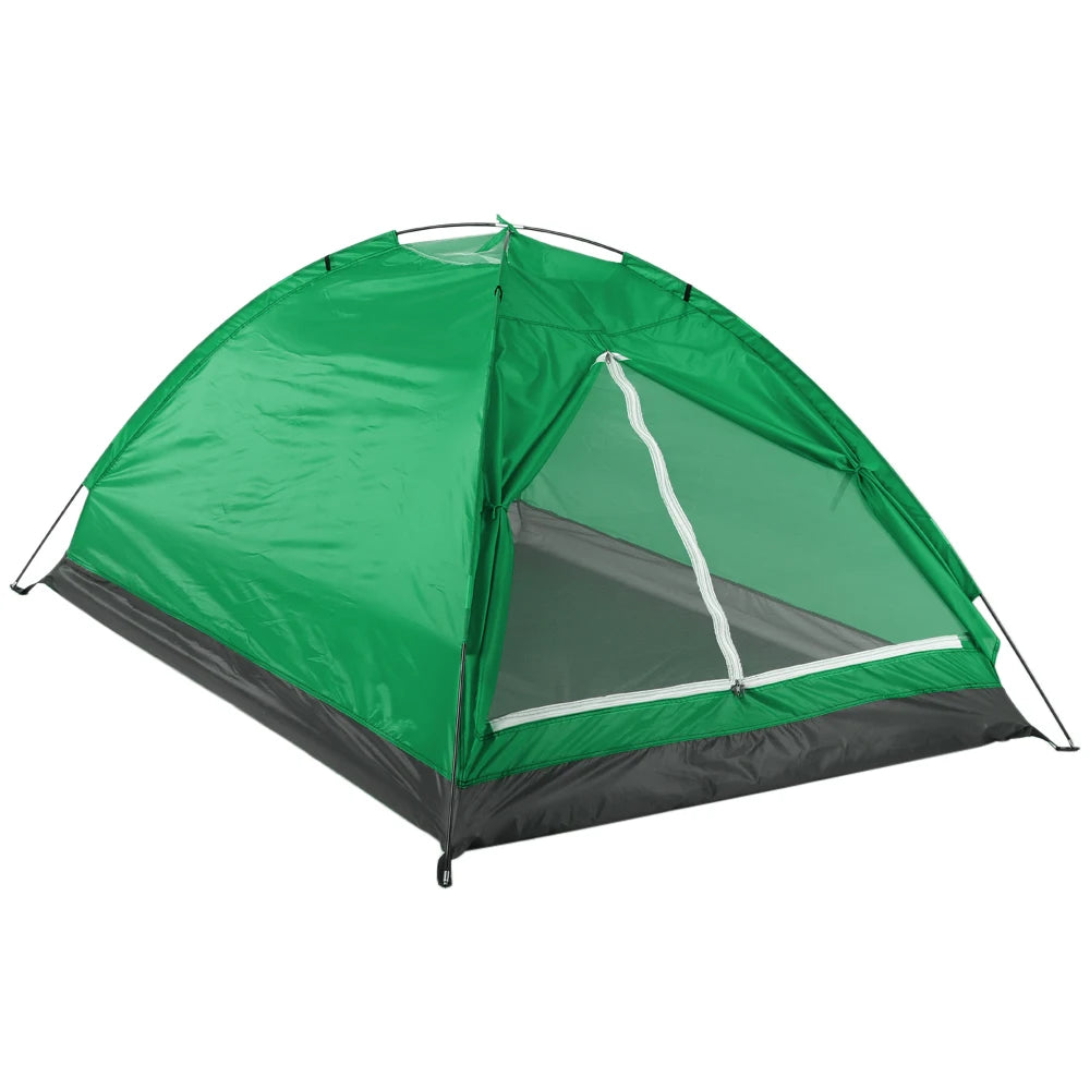 Tente de Camping Camouflage Couche Simple  1-2 Personnes, Portable, 4 Saisons