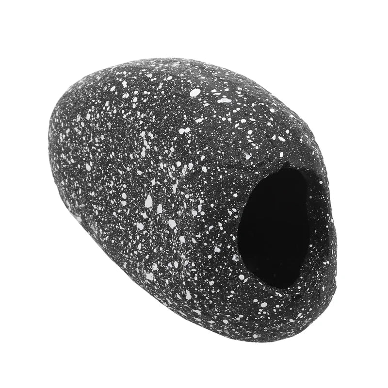 Grotte en Pierre pour Cichlidés – Ornement Aquarium, Bassin, Cachette pour Crevettes, Céramique (1 pièce)