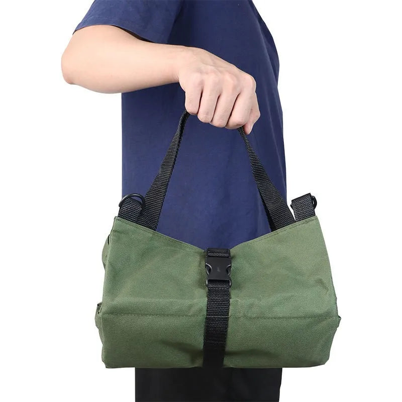 Trousse à Outils Enroulable Robuste – Pochette Multifonction Clés, Rangement Suspendu avec Fermeture Éclair