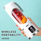 Mixeur Portable Rechargeable USB – Blender À Main pour Smoothies, Milkshakes et Jus de Fruits