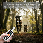 Collier de Dressage Électrique Étanche pour Chien – Télécommande, Rechargeable, Anti-Aboiement, Toutes Tailles