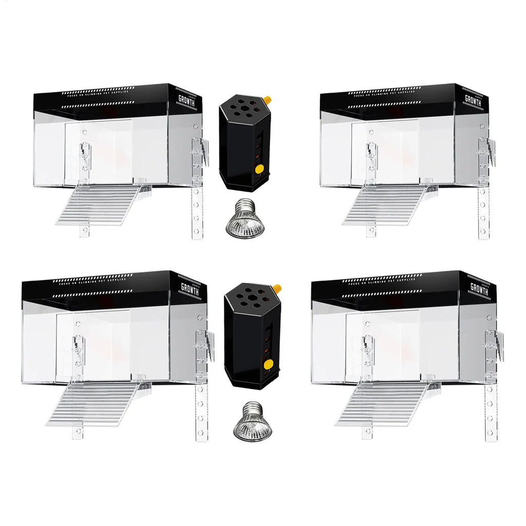 Zone de Bain de Soleil pour Tortue avec Rampe – Plateforme sur Aquarium, Repos Reptile, Habitat Tortue