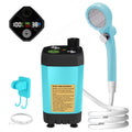 Pompe Douche de Camping Portable 6000mAh – Kit Douche Outdoor avec Écran Digital Intelligent