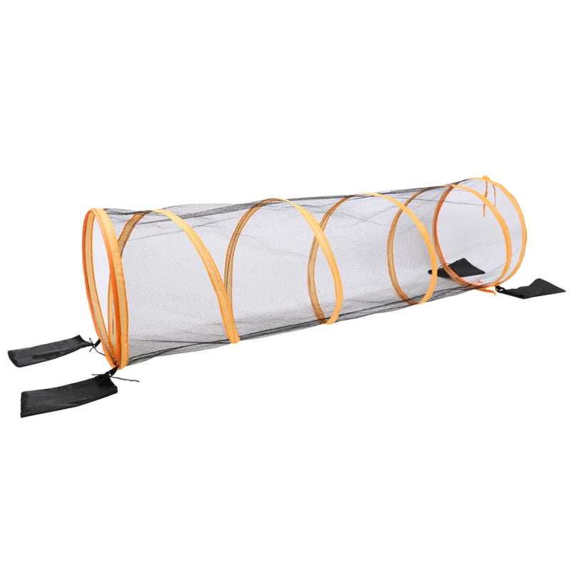 Tunnel d'Agilité Pliable pour Chien et Chat – Équipement d'Entraînement Outdoor et Sports Canins
