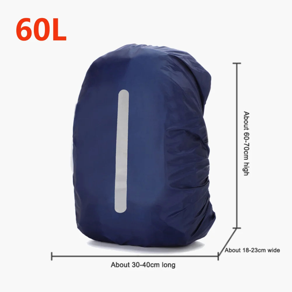 Housse de pluie pour sac à dos 20L 30L 40L 50L 60L – Imperméable, tactique, pour camping, randonnée, escalade