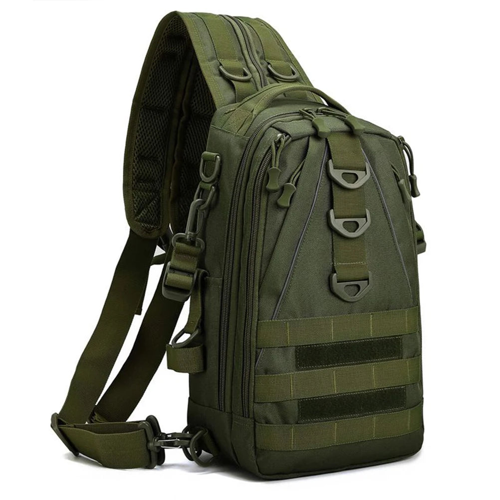Sac de Pêche Multifonction – Sac à Dos Imperméable Tactique pour Randonnée, Cyclisme et Voyage