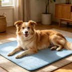 Tapis Rafraîchissant pour Chien – Lit Frais Respirant pour Petits et Grands Chiens, Idéal pour l'Été