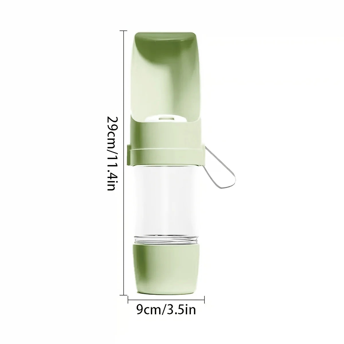 Gourde Portable pour Chien – Distributeur d'Eau Ergonomique pour Balade, Randonnée et Voyage