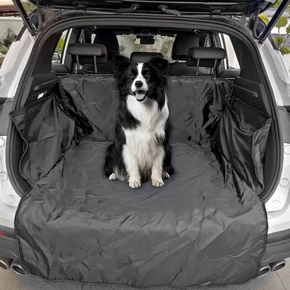 Coffre de Voiture – Tapis Anti-Saleté pour Animaux | Imperméable Oxford | Housse Siège Chien SUV
