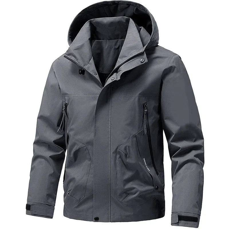 Veste Imperméable CHRLCK Unisexe – Coupe-Vent, Randonnée, Camping, Pêche, Anti-éraflures