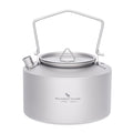 Bouilloire en Titane 1000ml – Théière Légère à Chauffe Rapide pour Randonnée, Pique-nique & Voyage