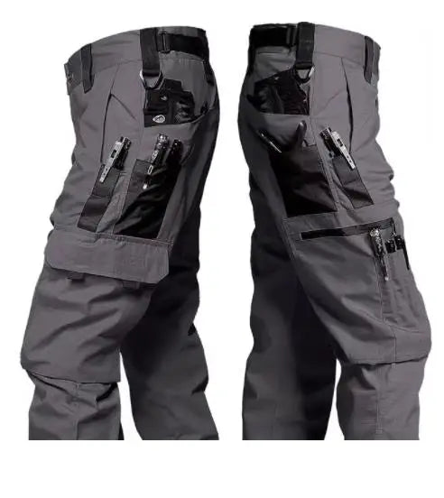 Pantalon de Travail Cargo Résistant – Multi-Poches Outdoor