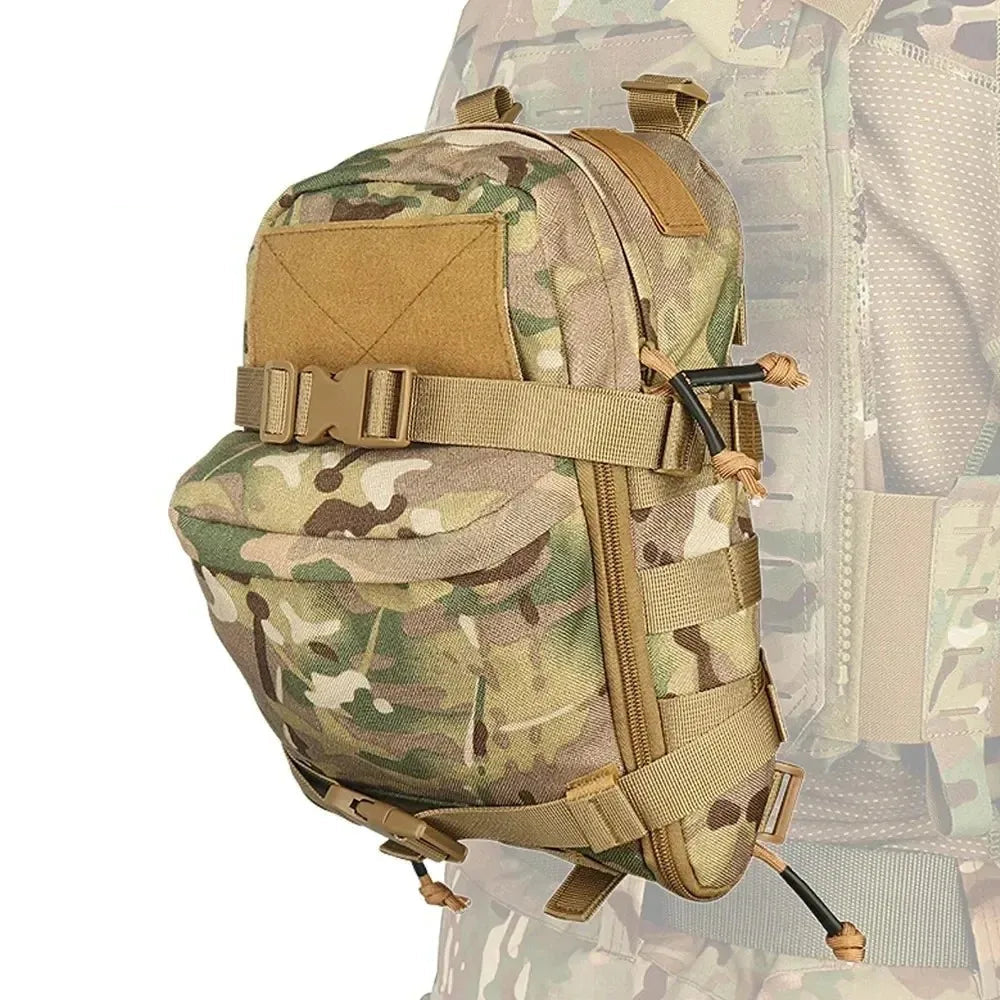 Sac d'Hydratation Tactique – Sac à Dos Assault Molle pour Chasse, Entraînement et Outdoor