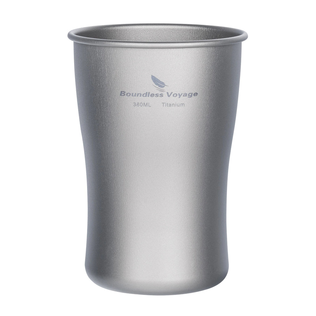 Tasse en titane monocouche ultralégère Mug bière, café, thé pour camping, pique-nique & maison