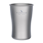 Tasse en titane monocouche ultralégère Mug bière, café, thé pour camping, pique-nique & maison