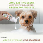 Shampooing à la Noix de Coco pour Animaux – Nettoyage Profond, Déodorant, Doux & Sûr pour Chiens et Chats