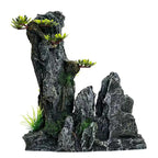 Décoration Aquarium en Résine – Rocaille, Montagne, Grotte, Arbre – Ornement Naturel pour Bac à Poissons