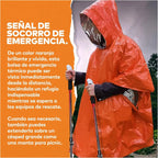 Kit de Survie Isotherme Outdoor – Couvertures d'Urgence (5 pcs), Sac de Couchage, Tente & Poncho de Survie