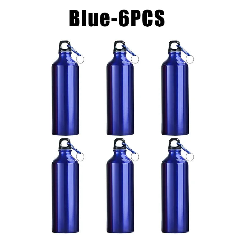 Gourde en Aluminium 500ml / 750ml – Grande Capacité, Étanche, Gym, Sport, Plein air