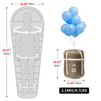 Sac de Couchage MJ300 -1°C Léger MJ600 -12°C Momie – Camping, Randonnée, Alpinisme, Printemps Automne Hiver