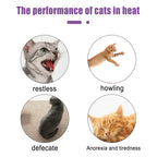 Spray Calmant aux Phéromones pour Chat et Chien – Réducteur d'Anxiété et d'Éstrus, Diffuseur Apaisant Anti-Aboiements